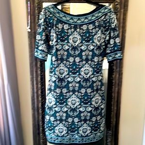 Printed Sheath Dress
